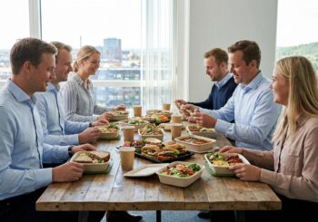 Frokost Østjylland som god service på arbejdspladsen, der fungerer i hverdagen